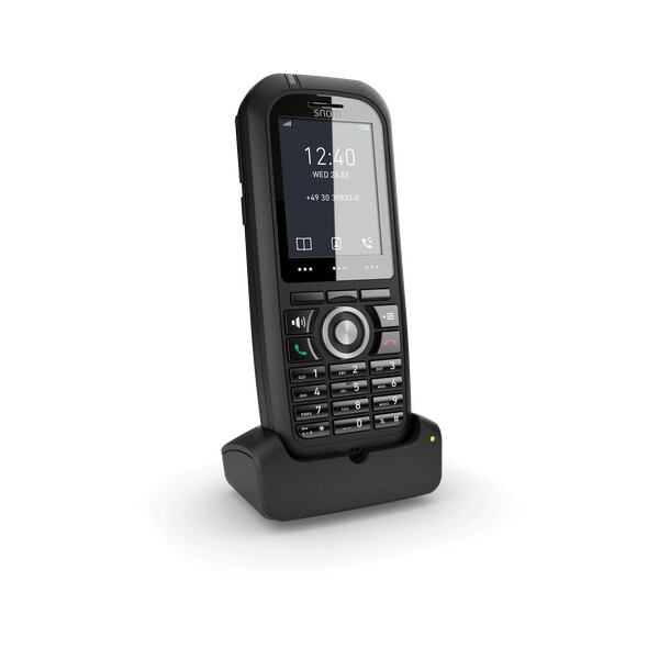 Snom M80 - Schwarz - LCD - 5,08 cm (2 Zoll) - 240 x 320 Pixel - 262144 Farben - Lithium-Ion (Li-Ion)