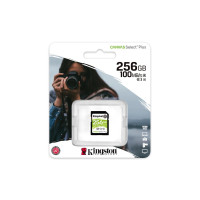 Kingston Canvas Select Plus - 256 GB - SDXC - Klasse 10 - UHS-I - 100 MB/s - 85 MB/s