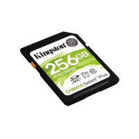 Kingston Canvas Select Plus - 256 GB - SDXC - Klasse 10 - UHS-I - 100 MB/s - 85 MB/s