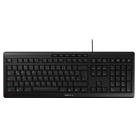 Cherry STREAM KEYBOARD Kabelgebundene Tastatur - Schwarz - USB (QWERTZ - DE) - Standard - USB - Mechanischer Switch - QWERTZ - Schwarz