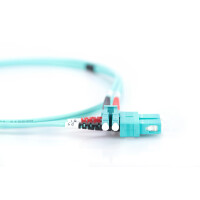 DIGITUS DK-2532-03/3 - LWL Patchkabel, Duplex, LC zu SC MM OM3 50/125 µ, 3 m