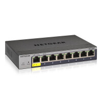 Netgear GS108Tv3 - Managed - L2 - Gigabit Ethernet (10/100/1000) - Vollduplex