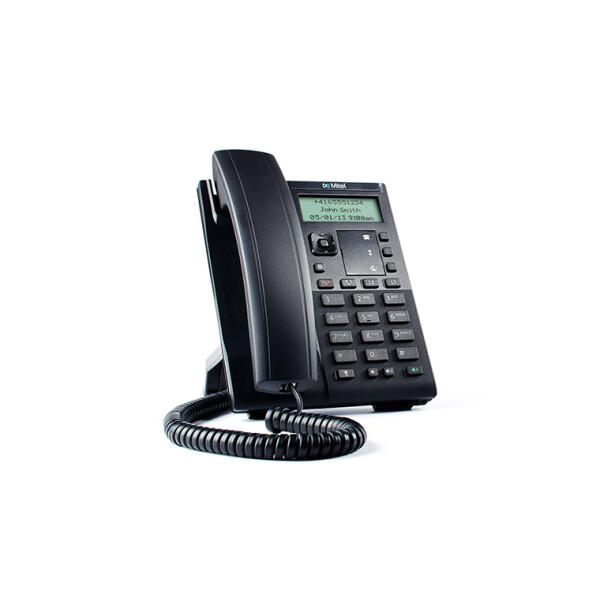 Mitel 6863 - IP-Telefon - Schwarz - Kabelloses Mobilteil - Benutzer - 2 Zeilen - LCD