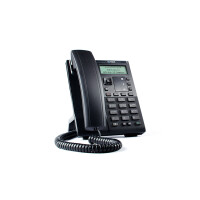 Mitel 6863 - IP-Telefon - Schwarz - Kabelloses Mobilteil - Benutzer - 2 Zeilen - LCD