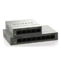 Netgear GS305 Switch 5 Port Gigabit Ethernet LAN Switch (Plug-and-Play Netzwerk Switch - LAN Verteiler - Hub energieffizient - lüfterlos - robustes Metallgehäuse) - Unmanaged - L2 - Gigabit Ethernet (10/100/1000) - Wandmontage