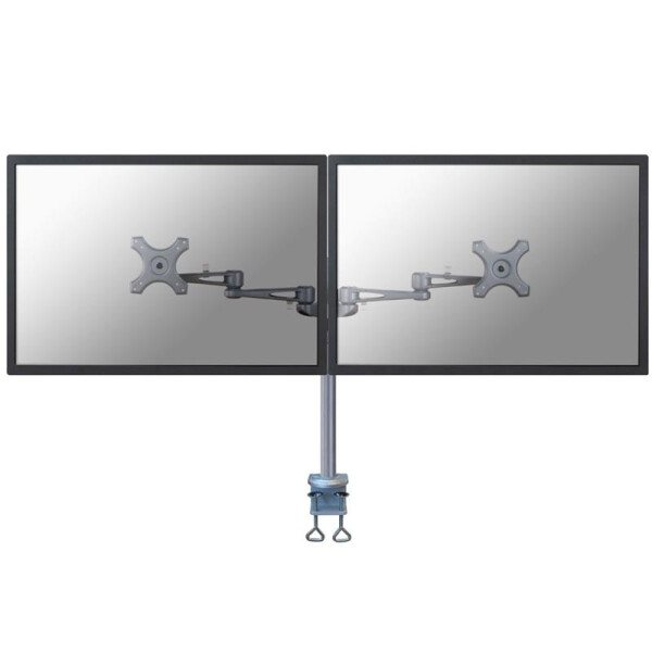 Neomounts by Newstar Flachbild Tischhalterung - Klemme - 6 kg - 25,4 cm (10 Zoll) - 68,6 cm (27 Zoll) - 100 x 100 mm - Silber