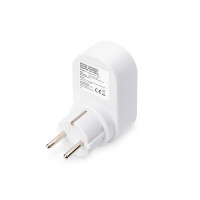 Stecker Lade-Adapter 1x Schuko,2xUSB Ports,5V,2,1A