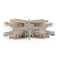 Kupplung RJ45 CAt 6A AWG 22-26,  500 MHz, Metal