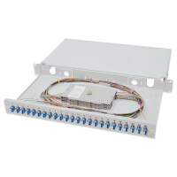 LWL Box LCD 24 OS2 Bestückt 24 x LCDx(48...