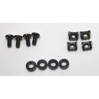 Inter-Tech 88887271 - Regal-Platte - Schwarz - 4U - 177...