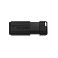 Verbatim PinStripe - USB-Stick 8 GB - Schwarz - 8 GB -...