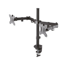 Neomounts by Newstar Flachbild Tischhalterung - Klemme /Bolzen - 8 kg - 25,4 cm (10 Zoll) - 81,3 cm (32 Zoll) - 100 x 100 mm - Schwarz
