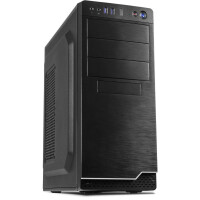 Inter-Tech IT-5916 - Tower - PC - Schwarz - ATX,uATX -...