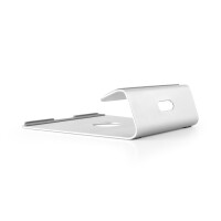 Neomounts by Newstar Notebook Halter - Notebook-Ständer - Silber - 25,4 cm (10 Zoll) - 43,2 cm (17 Zoll) - 5 kg - 0 - 22°