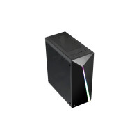 AEROCOOL ADVANCED TECHNOLOGIES Aerocool Shard - Midi Tower - PC - Acrylnitril-Butadien-Styrol (ABS) - SPCC - Schwarz - ATX,Micro ATX,Mini-ATX - Rot/Gr&uuml;n/Blau