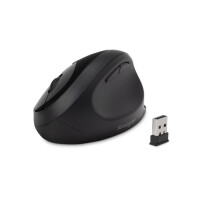 Kensington Pro Fit® Ergo kabellose Maus—Schwarz - rechts - RF kabellos + Bluetooth - 1600 DPI - Schwarz
