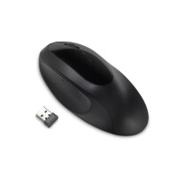 Kensington Pro Fit® Ergo kabellose Maus—Schwarz - rechts - RF kabellos + Bluetooth - 1600 DPI - Schwarz
