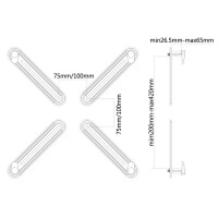 Neomounts FPMA-VESANON - Montagekomponente ( VESA-Adapter...