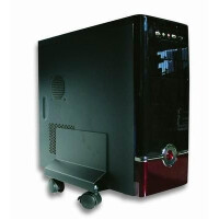 Techly PC Rollwagen, schwarz