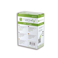 Techly PC Rollwagen, schwarz