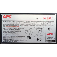 APC APCRBC124 - Plombierte Bleisäure (VRLA) - 5...