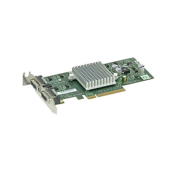 Supermicro AOC-STG-I2 - Eingebaut - Verkabelt - PCI Express - Ethernet - Silber
