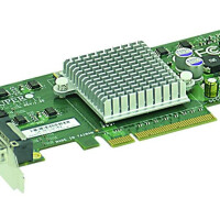 Supermicro AOC-STG-I2 - Eingebaut - Verkabelt - PCI Express - Ethernet - Silber