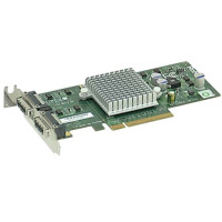 Supermicro AOC-STG-I2 - Eingebaut - Verkabelt - PCI Express - Ethernet - Silber