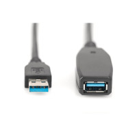 USB Repeaterkabel USB 3.0 10M USB A ST <> USB A BU, Aktiv