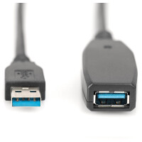USB Repeaterkabel USB 3.0 15M USB A ST &lt;&gt; USB A BU, Aktiv