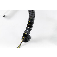 Kabel Mangement Spinne Farbe Schwarz
