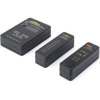 Kabeltester Netzwerk Kommun. RJ45, RJ12, RJ11, BNC
