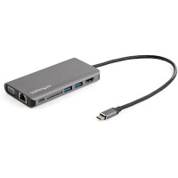 StarTech.com USB-C Multiport Adapter - USB-C Mini...