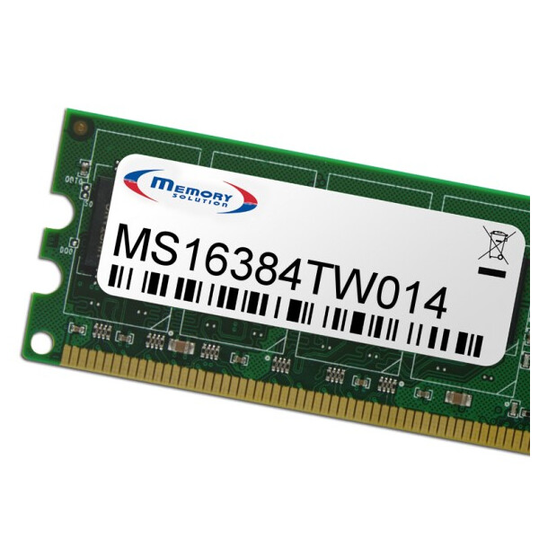 Memorysolution 16GB Twinhead Durabook S14I, Z14I