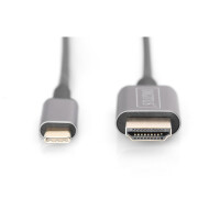 USB-C - HDMI Video Adapterk. UHD, 4k/30Hz, 1,8m
