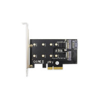 NGFF(M.2)/nVME  PCIe Karte NGFF/NVMe SSD M.2 Adapterkarte