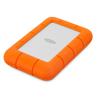 LaCie Rugged Mini - 1000 GB - 2.5 Zoll - 3.2 Gen 1 (3.1 Gen 1) - 5400 RPM - Orange - Silber