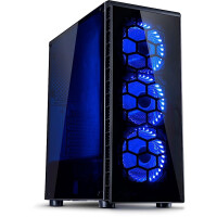 Inter-Tech CXC2 - Tower - PC - Gehärtetes Glas -...