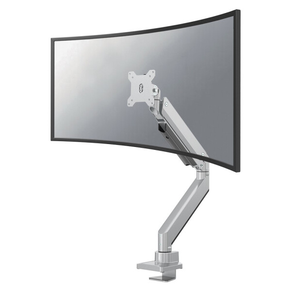 Neomounts by Newstar Select Tischhalterung Für Curved Monitore - Klemme /Bolzen - 18 kg - 25,4 cm (10 Zoll) - 124,5 cm (49 Zoll) - 100 x 100 mm - Silber
