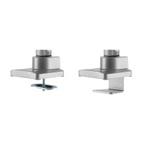 Neomounts by Newstar Select Tischhalterung Für Curved Monitore - Klemme /Bolzen - 18 kg - 25,4 cm (10 Zoll) - 124,5 cm (49 Zoll) - 100 x 100 mm - Silber