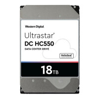 WD Ultrastar DC HC550 - 3.5 Zoll - 18000 GB - 7200 RPM