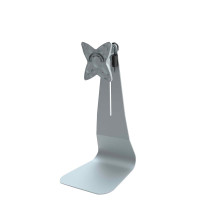 Neomounts by Newstar Flachbild Tischhalterung - Freistehend - 10 kg - 25,4 cm (10 Zoll) - 68,6 cm (27 Zoll) - 100 x 100 mm - Silber