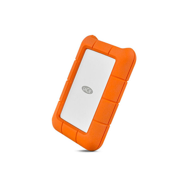 LaCie Rugged USB-C - 1000 GB - 2.5 Zoll - 3.2 Gen 1 (3.1 Gen 1) - Orange - Silber