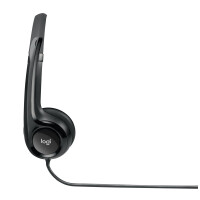 Logitech LGT-H390 - Kopfhörer - Kopfband - Büro/Callcenter - Schwarz - Binaural - SCR-Steuereinheit