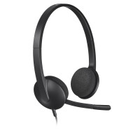 Logitech H340 USB Computer Headset - Kopfh&ouml;rer -...