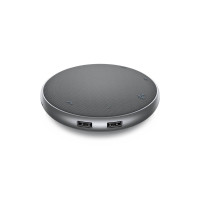 Dell Mobile Adapter mit Freisprechfunktion - MH3021P, Universal, Silber, 0,465 m, Windows