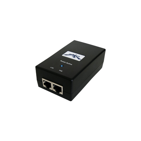 48V PassivPOE Injector GBit 48VDC 0.5A 24W