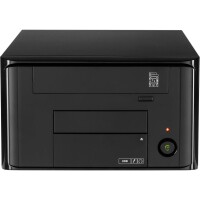 Inter-Tech MI-008 ITX - PC - Schwarz - Mini-ITX - 4 cm -...