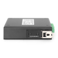 Indust. Media Conv.SFP/RJ45 1Gbit, Hutschienenmontage