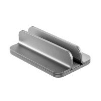 Neomounts by Newstar Faltbarer Laptop-Ständer - Notebook-Aufbewahrungsständer - Grau - 27,9 cm (11 Zoll) - 43,2 cm (17 Zoll) - Aluminium - 279,4 - 431,8 mm (11 - 17 Zoll)